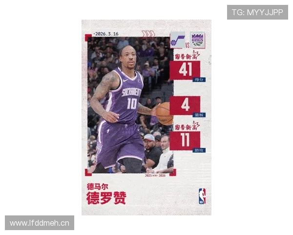 德罗赞关键时刻高效单打砍分 提升球队季后赛得分稳定性